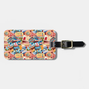 Para Maletas Etiqueta portaequipajes de viaje vintage