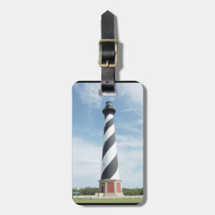 Para Maletas Etiqueta rayada del equipaje del faro