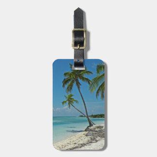 Para Maletas Etiqueta tropical del equipaje de la playa de la