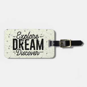 Para Maletas Explorar la etiqueta de equipaje Dream Discover Ai