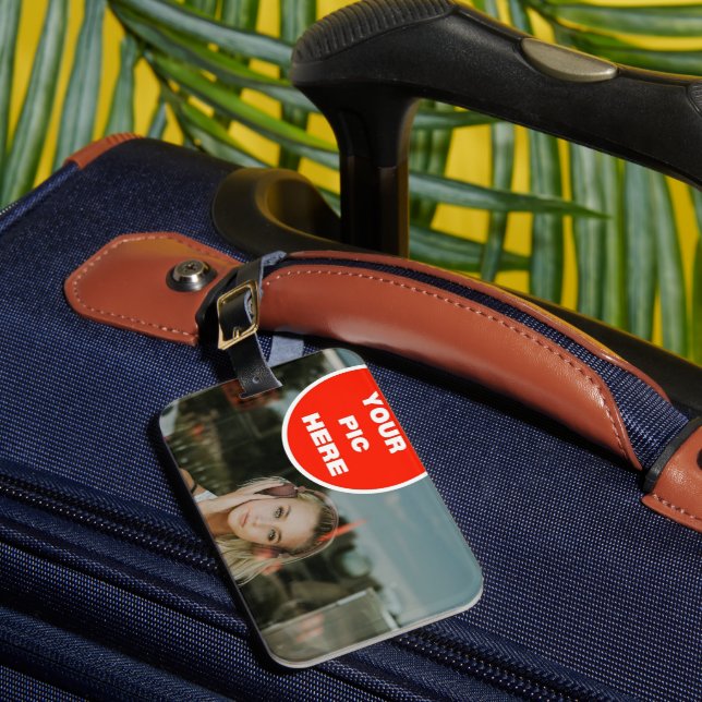 Para Maletas ¡Guay! Etiqueta de equipaje - Personalizada (Anverso In situ 1)