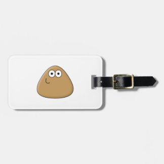 Para Maletas Happy Pou - Etiqueta de equipaje