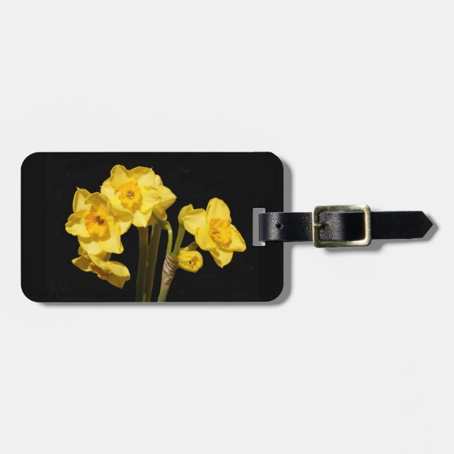 Para Maletas Jonquil Flowers Etiqueta de equipaje (Frente Horizontal)