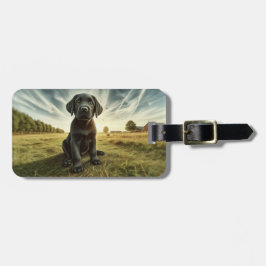 Para Maletas Labrador en una etiqueta de equipaje de Personaliz