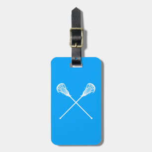 Para Maletas Lacrosse Sticks Lumaleta Etiqueta Azul
