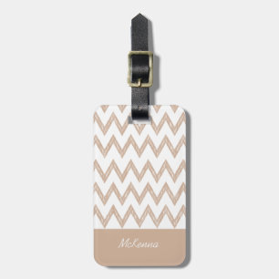 Para Maletas Lápiz de Moda Etiqueta de Equipaje con Zigzags Che
