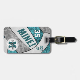 Para Maletas ¡Lo tengo! chicas etiqueta verde azulada de bolso 