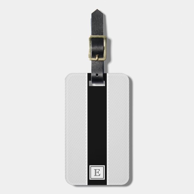 Para Maletas Moda moderna Etiqueta de portaequipajes de franjas (Frente Vertical)