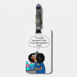 Para Maletas Mosca dos años de etiqueta del equipaje