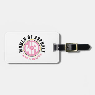 Para Maletas Mujeres de la etiqueta de equipaje de asfalto
