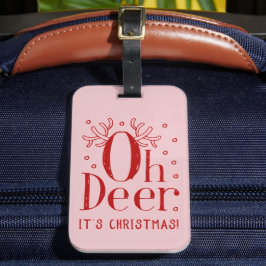 Para Maletas Navidades de la etiqueta de equipaje de ilustracio