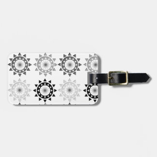 Para Maletas Negro y gris asolea la etiqueta del equipaje