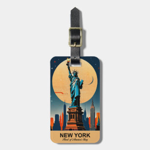 Para Maletas Nueva York: Etiqueta de equipaje del Corazón de la