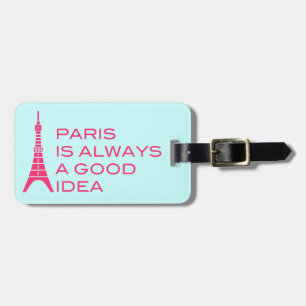 Para Maletas París es siempre una buena etiqueta del equipaje