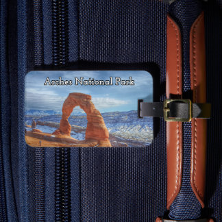 Para Maletas Parque nacional Arches Souvenir Etiqueta de equipa