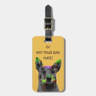 Para Maletas PERROS DE GANADO AUSTRALIANO - Etiqueta de bolsa