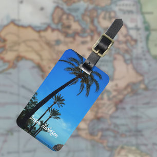 Para Maletas Personalizado foto etiqueta de viaje de vacaciones