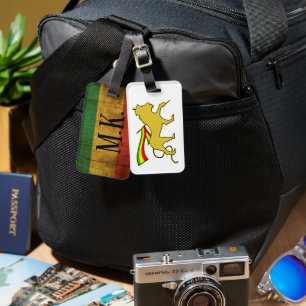 Para Maletas Personalizado León De La Etiqueta De Equipaje De J
