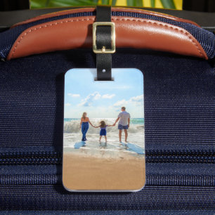 Para Maletas Personalizado Tu etiqueta de equipaje fotográfico