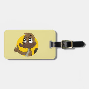 Para Maletas Platypus dando pulgares hacia arriba etiqueta de e
