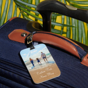 Para Maletas Portaequipajes fotográficos personalizado Etiqueta