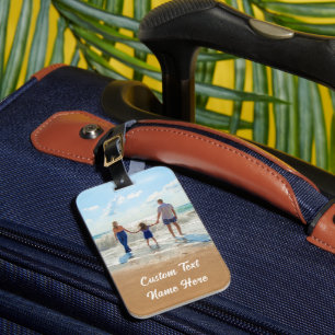 Para Maletas Portaequipajes fotográficos personalizado Etiqueta