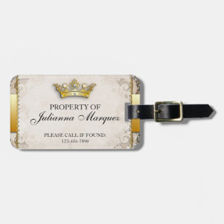 Para Maletas Propiedad de regalías de vintage de la etiqueta de