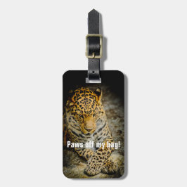 Para Maletas ¡Quita las patas de mi bolso! Etiqueta de equipaje