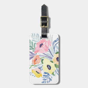 Para Maletas Ramo de flores de primavera Etiqueta de equipaje