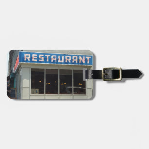 Para Maletas Restaurante Manhattan - New York, etiqueta de equi