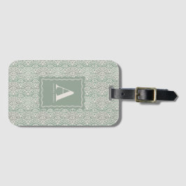 Para Maletas Sage Verde Etiqueta de Equipaje Personalizada con 