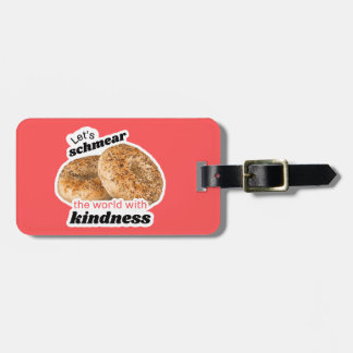 Para Maletas Schmear el mundo con la etiqueta de equipaje amabi