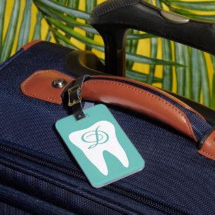 Para Maletas Símbolo dental personalizado viaje Etiqueta de equ