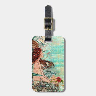 Para Maletas Sirena del PERSONALIZAR de la etiqueta del