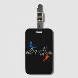 Para Maletas SKI SNOWBOARDLumaleta Etiqueta