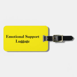 Para Maletas Soporte Emocional - Etiqueta de Equipaje