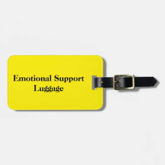 Para Maletas Soporte Emocional - Etiqueta de Equipaje