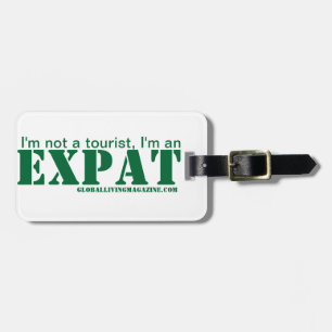 Para Maletas Soy una etiqueta del equipaje de EXPAT