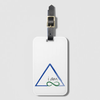 Para Maletas Soy una etiqueta del equipaje del triángulo