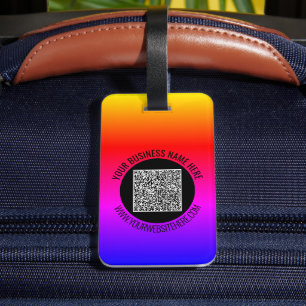 Para Maletas Su análisis de código QR y etiqueta de equipaje de