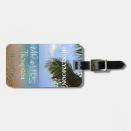 Para Maletas Taza de viaje | Etiqueta de maleta | Luna de miel 