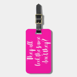 Para Maletas Todos Tienen La Misma Etiqueta De Equipaje