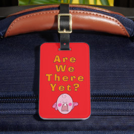 Para Maletas ¿Ya Estamos Ahí? Etiqueta de equipaje de los acces