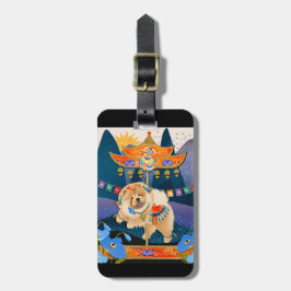 Para Maletas ZEN CARNIVAL Chow - Etiqueta del equipaje