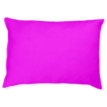 Cama de perro magenta rosa sólido moderno