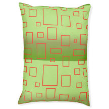 Cama de perro verde