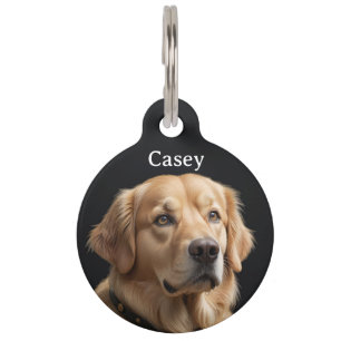Para Mascotas Personaliza la placa de identificación de tu Golde