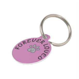 Para Mascotas Placa de identificación personalizada sentimental 