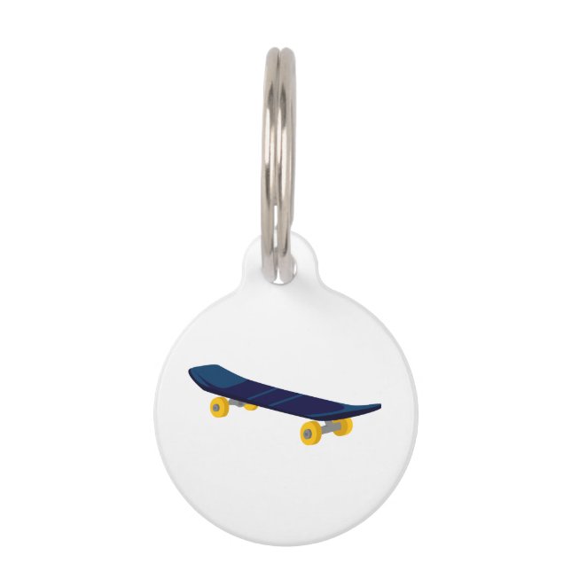 Para Mascotas Placa de patinaje (Anverso)