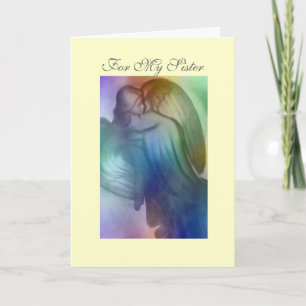 Para mi hermana - Tarjeta de felicitación Ángel Ar